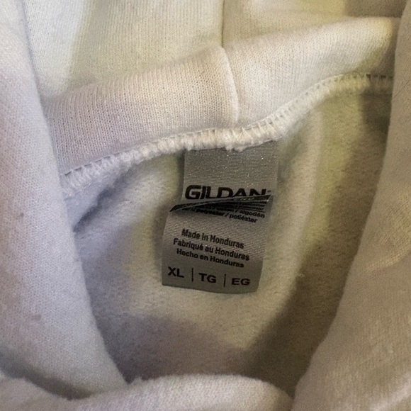Upsahl Thriving Men’s XL White Hoodie Sweatshirt Gildan - Picture 2 of 5